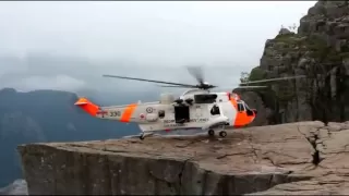 Preikestolen Norway Rescue 07/2013