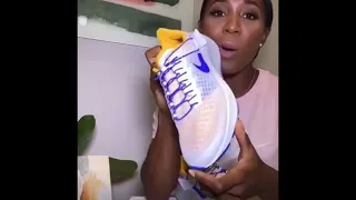 Shelly Ann Reveals 10.58 Goal In Her Nike Designed Unboxing