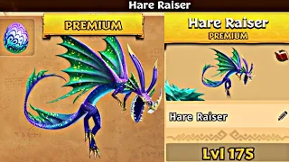 NEW PREMIUM "HARE RAISER" MAX LEVEL 175 TITAN MODE - Dragons: Rise of Berk