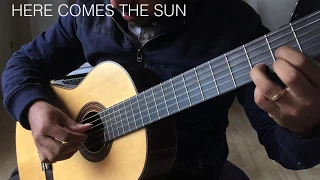 HERE COMES THE SUN Fingerstyle guitar arr. TAB