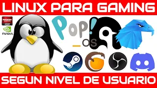 3 DISTROS LINUX PARA GAMING, SEGUN TU NIVEL DE USUARIO.