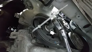 Hyundai stretchy belt replacement without special tools