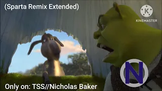 (Shrek 2) Shrek: FOR FIVE MINUTES!!!! (Sparta Remix Extended)