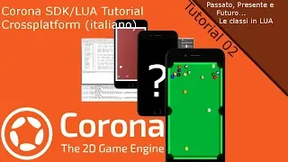 Corona SDK + LUA : tutorial 02 - Classi, metodi e main cycle