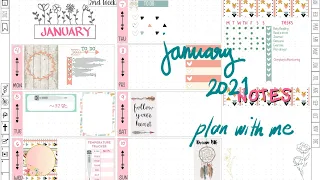 January 2021 Week 2 Plan With Me ~ Digital Planning | Xodo | Samsung Galaxy Tab S6 Lite 🌟