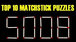 Top 10 MatchStick Puzzles