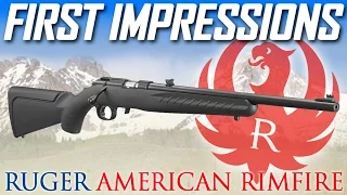 Ruger American Rimfire .22lr - First Impressions