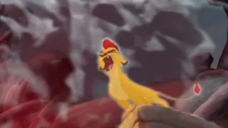 Kion saves Zazu from Hyenas - LION KING AU