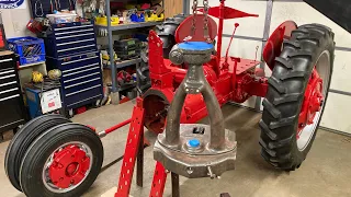Farmall "Preparation H" Episode #13: Front Bolster Rebuild & Fenders, Front Wheels & Weights Go On!