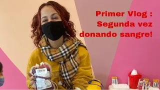 Segunda vez donando sangre !