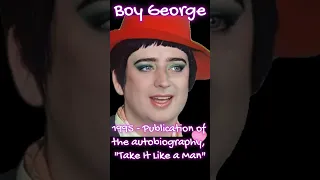 Boy George then and now milestones #boygeorge #cultureclub #shorts