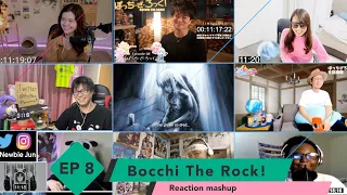 Bocchi The Rock! Episode 8 Reaction Mashup: ぼっちざろっく！リアクション