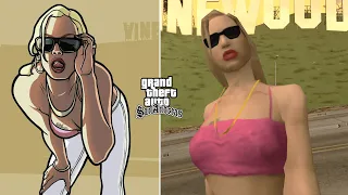 How To Find Secret Blonde Girl in GTA San Andreas! (Secret Event)
