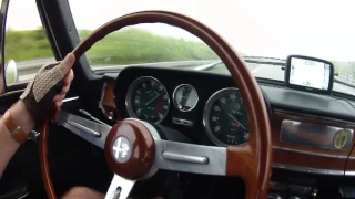 Alfa Romeo Giulia Super 1972 topspeed