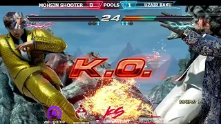 KS Tournament Mohsin Shooter[Lee] vs Uzair Baku [Law] (Hype) Tekken 7 Pakistan