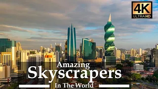 Stunning Architecture 4K UltraHD | Watch Most AMAZING Skyscrapers In The World! - Film by Drone