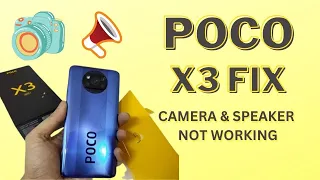 POCO X3 Camera & Speaker not working fix by cpu reballing 100% fix solution