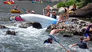 Ardèche chutes en Kayak aux branches 2021