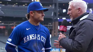 Kyle Isbel: 'I'm happy I could help the team win' in first game back with Royals
