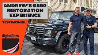 Andrew's AlphaCars Experience: Mercedes G-Class Restoration