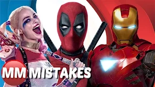 10 Biggest SUPERHERO MOVIE MISTAKES They Can Not Hide