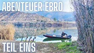 Abenteuer Ebro Teil 1 - Angeln auf Wels mit Pellets und vom Boot