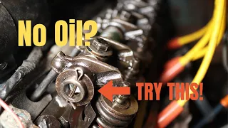 The most OVERLOOKED cause of rocker arm oiling issues on the FORD FE Engine!