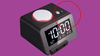 Before You Buy Homtime Loud Alarm Clock for Bedrooms with Bluetooth