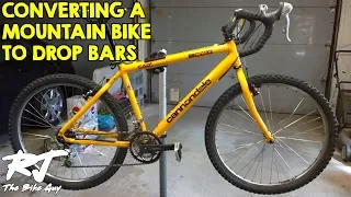 Convert Mountain Bike To Drop Bars for Touring/Monster Cross/Gravel Bike