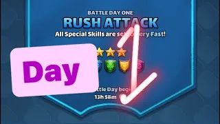 Empires & Puzzles Tourney : 3 ⭐️ 🌈 Rush Attack 🌈 Day-1