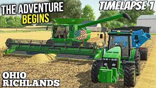 WELCOME TO OHIO | Ohio Richlands | Farming Simulator | Episode 1