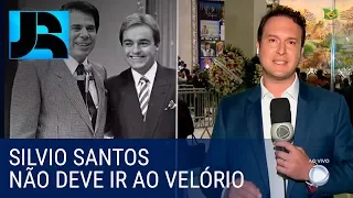 São mínimas as chances de Silvio Santos comparecer ao velório de Gugu