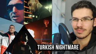 Turkish Nightmare REACTION - Eko Fresh X Killa Hakan X Uzi X Motive X Hayki -  (prod. Umut Timur)