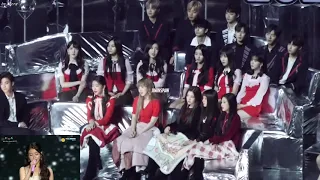 171202 EXO RED VELVET GFRIEND Full Reaction to IU - Through The Night + Dear Name