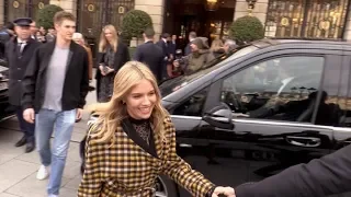 EXCLUSIVE : Sienna Miller goes out of the Ritz hotel in Paris