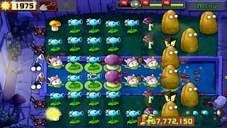 adventure 2 fog level-9 completed in plants vs Zombies game||susmitagaming