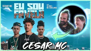 REAGINDO A "EU SOU FAVELA" - CESAR MC PART. VK MAC E MC CABELINHO | ANÁLISE/REACT