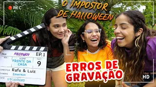 TENTE NÃO RIR IMPOSSÍVEL! - ERROS DE GRAVAÇÃO! - O IMPOSTOR DE HALLOWEEN!