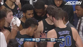 Grayson Allen Incident at Wake Forest