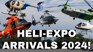 Heli-Expo 2024 Day 1 & 2 Arrivals