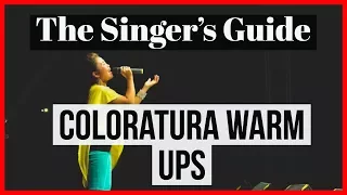 🎶  Coloratura Soprano Vocal Warm Ups | How To Sing High Notes - The Singer's Guide 🎶