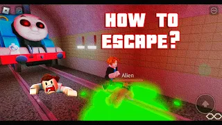 Escape from Thomas the Terror Train. Roblox android and iOS games