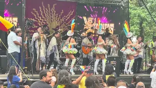 Concierto de los Kjarkas en New York en el Décimo Sexto Festival Inti Raymi