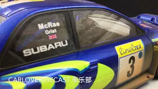 Top Marques - Subaru Impreza S4 WRC #3 Monte Carlo rally1998 (Dirt Version) 1:12 (TMR12_02AD)