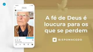 A fé de Deus é loucura para os que se perdem - Meditação Matinal 01/06/22