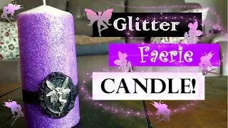 Glitter Faerie Candle!!!