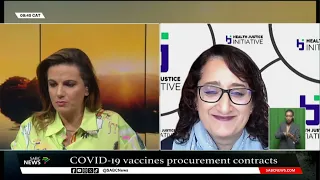 COVID-19 Pandemic | Details of vaccine procurement contracts revealed: Fatima Hassan