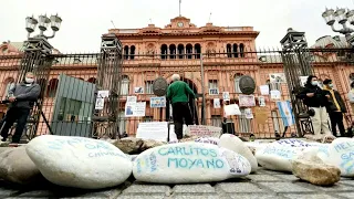 Corona-Regeln missachtet: Protest gegen Argentiniens Präsident | AFP