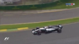 F1 2017 Mercedes with V10 engine sound! Sounds awesome!