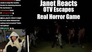 [Janet Reacts] OfflineTV Escapes Real Horror Game!👻 | xChocoBars
